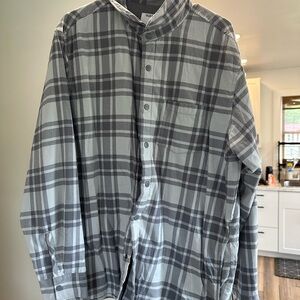 Old Navy Gray Plaid Men's Jacket